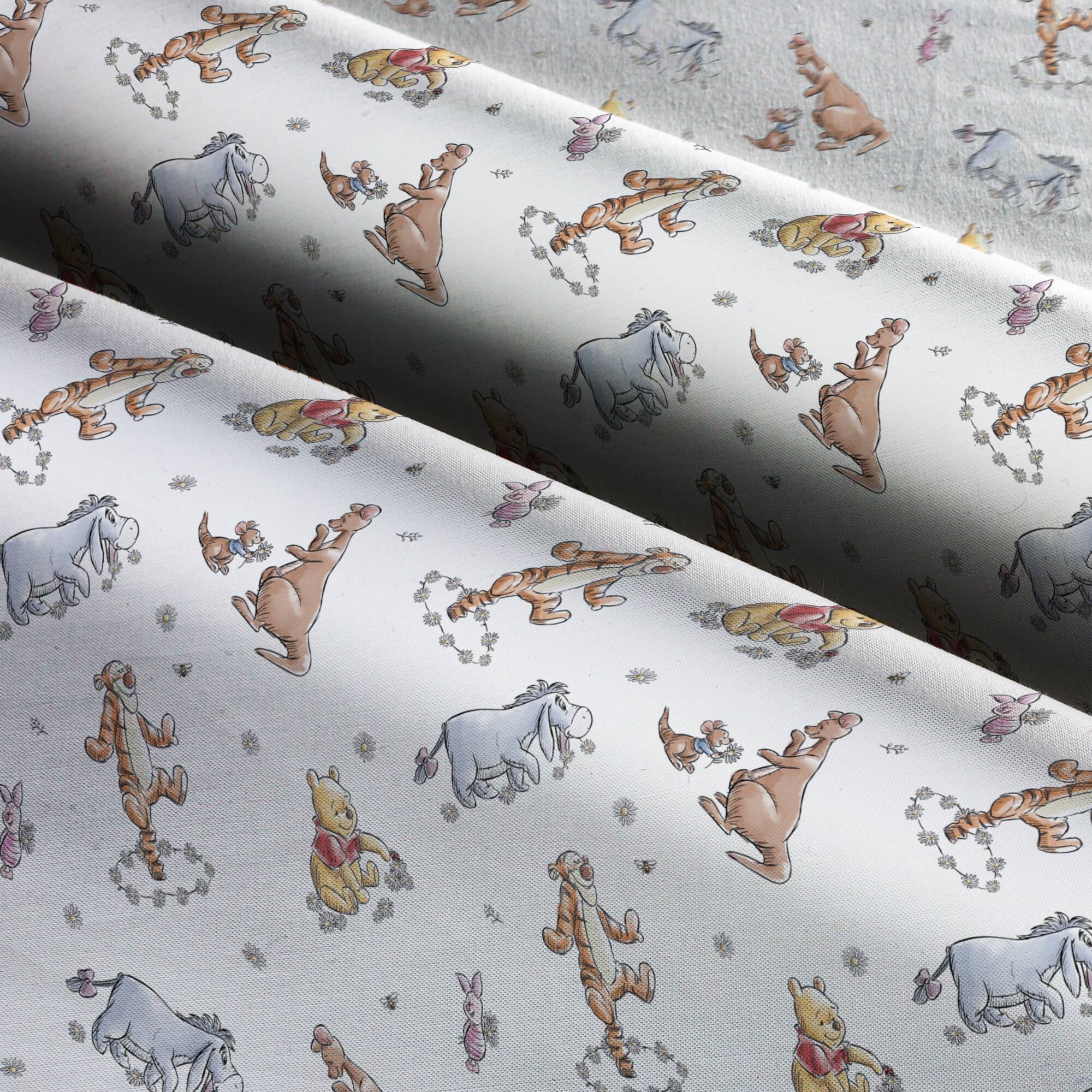 Disney® Winnie the Pooh & Friends Sketch Cotton Fabric